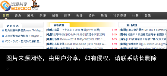 干货！低调！个人收藏整理影视网站