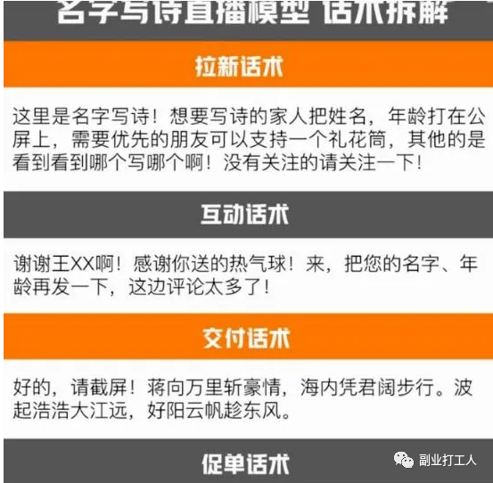名字写诗好玩的副业项目
