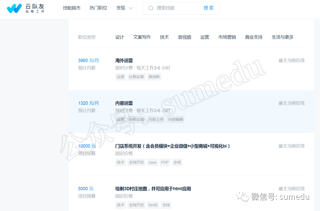 这8个自由职业者搞兼职副业的网站平台，包含上百个在家兼职的任务！