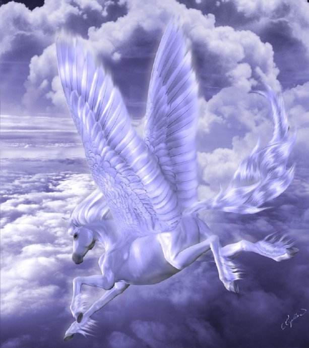 【山海经里的神兽】下篇—夔（kuí）牛、当康、天马、白狼、白鹿