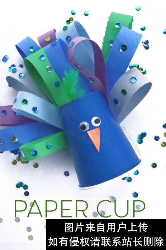 幼儿园手工不用愁，12款简单高颜值的纸杯手工，开学和孩子一起玩