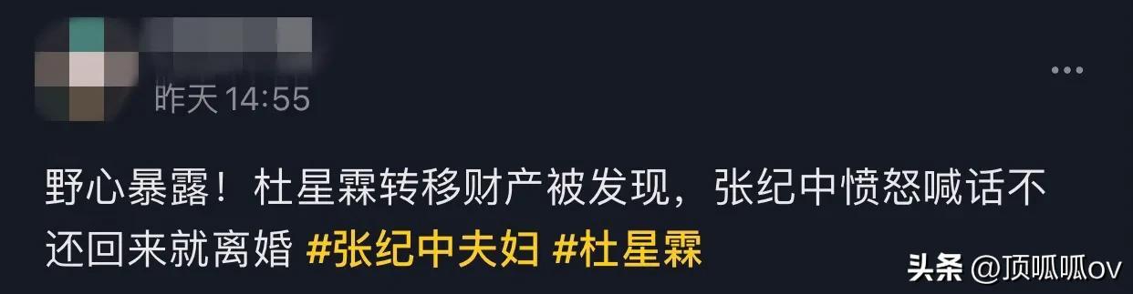 著名导演张纪中和小31岁太太传婚变，网友：真的！张纪中：假的（张纪中的现任妻子）