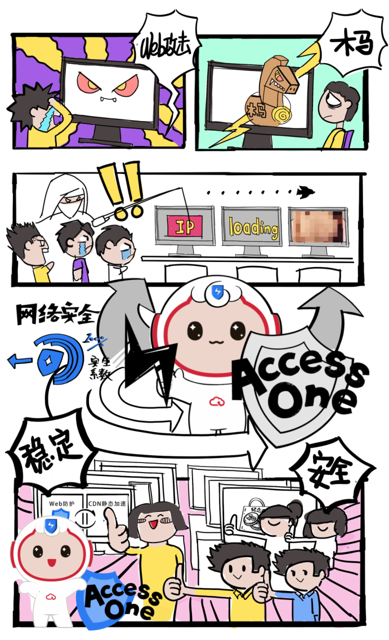 提高网站的安全性，企事业单位如何搞定网站安全加速问题？你需要这个！