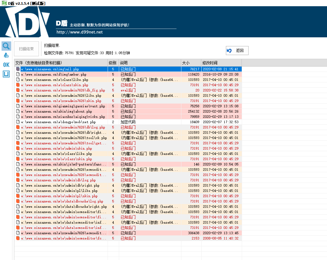 图片[7]-帝国cms文件夹介绍，记录一次帝国CMS模板被木马入侵后清理的过程，其他CMS类似-蛙蛙资源网