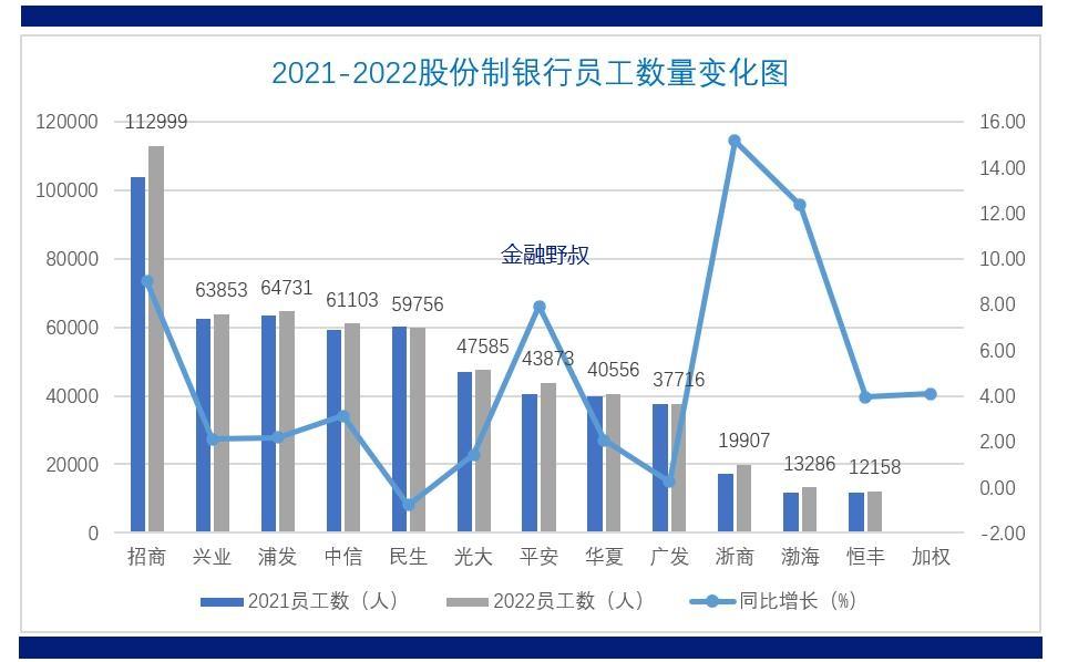 十二家股份行，2022：十二家股份制银行，哪家平均薪酬更高