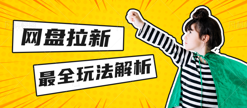 三种网盘拉新的实战方法拆解，低成本创业网盘拉新项目分享，日赚千元【视频】