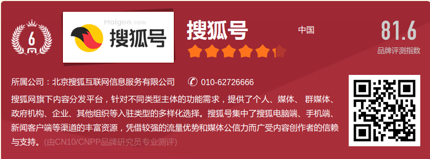 国内知名自媒体，2022年自媒体十大品牌榜