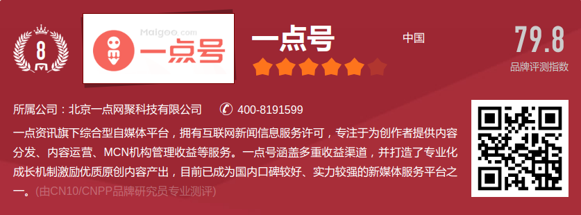 国内知名自媒体，2022年自媒体十大品牌榜