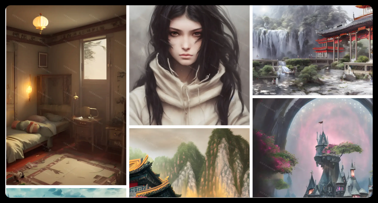 ai绘画作品，国内外AI绘画软件汇总：这16款AI绘画工具效果也太赞了