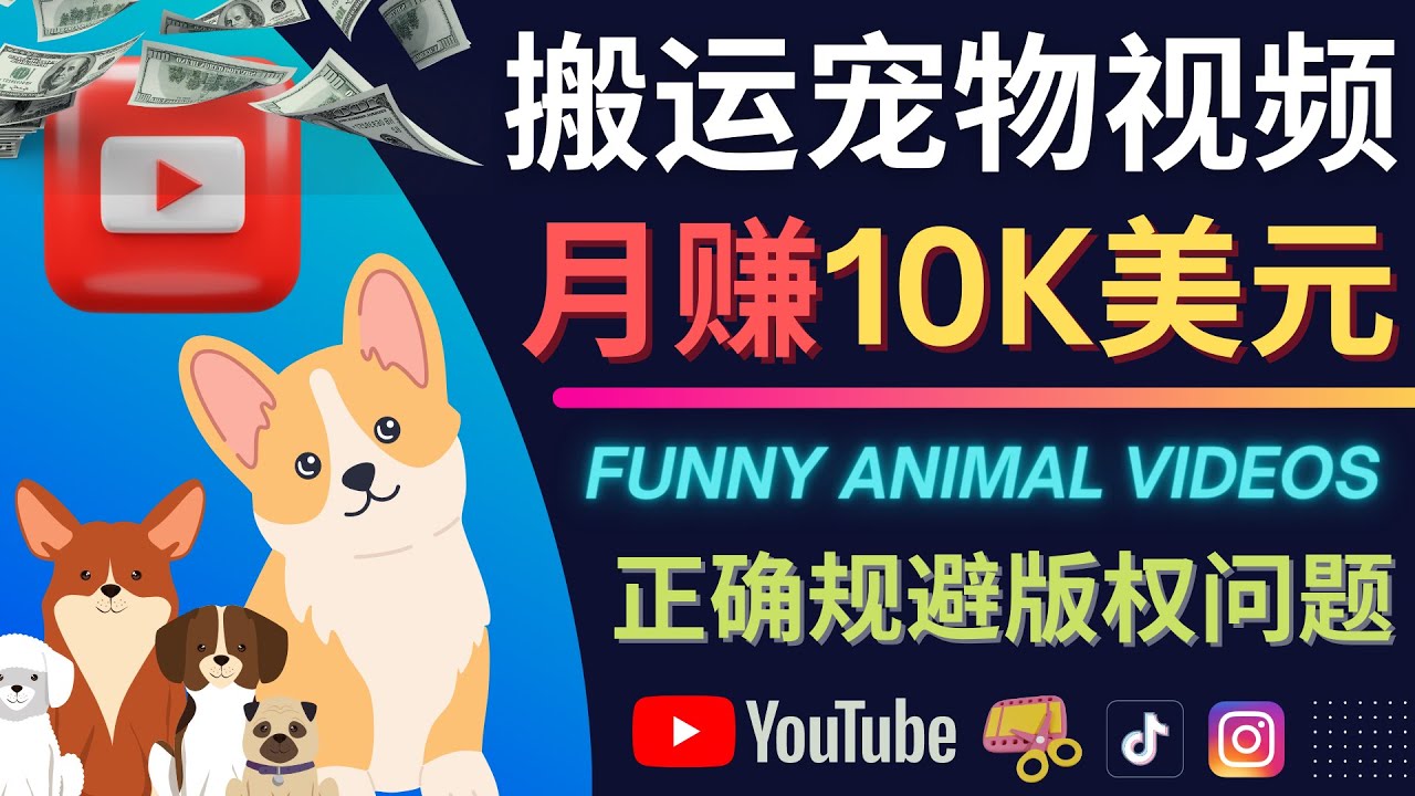 （4221期）搬运TIKTOK视频到YouTube，并进行二次创作，月赚1万美元以上