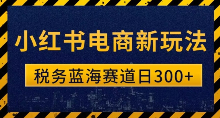 图片[1]-税务师小红书电商新玩法，知识撸金稳定300+-蛙蛙资源网