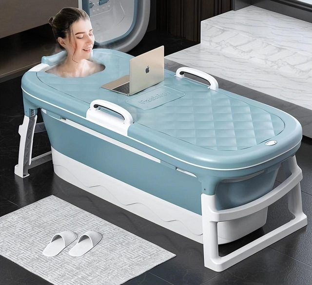 卫生间没浴缸也能泡澡？直接用它，不占空间还实用