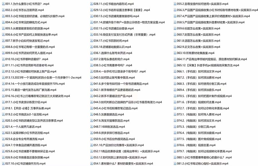 （7937期）新个体·搞钱-小红书训练营：实战落地运营方法，抓住搞钱方向，每月多搞2w+