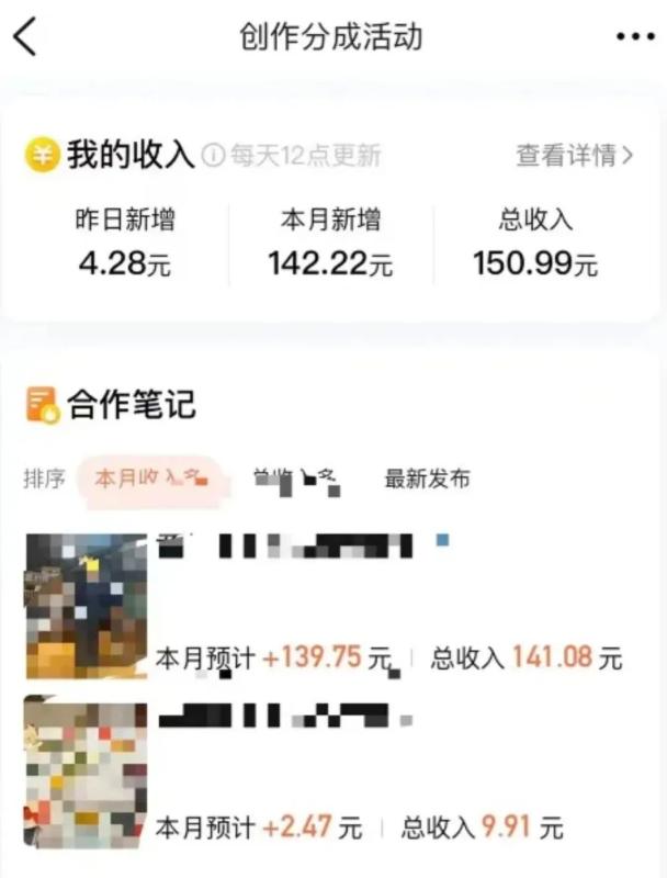 冷门点评搬砖平台，短视频内卷严重，一篇笔记4000阅读收益150+！