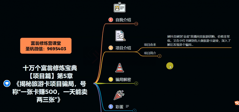 图片[2]-十万个富翁修炼宝典之5.揭秘旅游卡项目骗局，号称“一张卡赚500，一天能卖两三张”-蛙蛙资源网