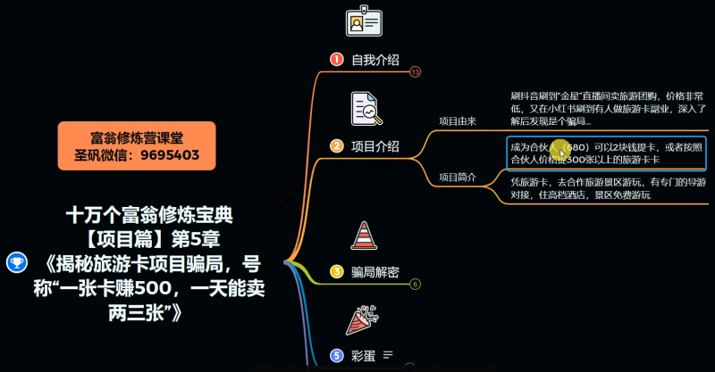 图片[3]-十万个富翁修炼宝典之5.揭秘旅游卡项目骗局，号称“一张卡赚500，一天能卖两三张”-蛙蛙资源网