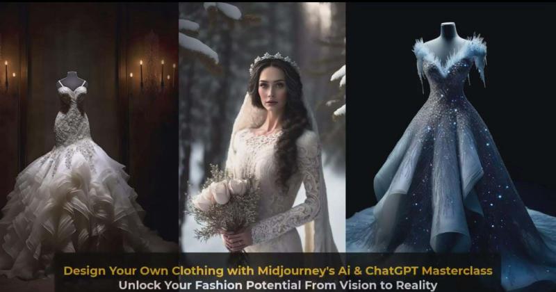 （8956期）利用 Midjourneys Ai 人工智能设计自己的服装AI大师班-10节课-中英字幕
