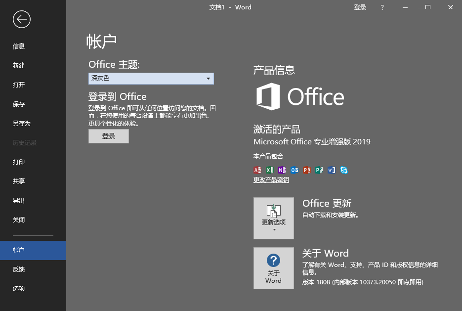 微软Office 2019 24年8月授权版