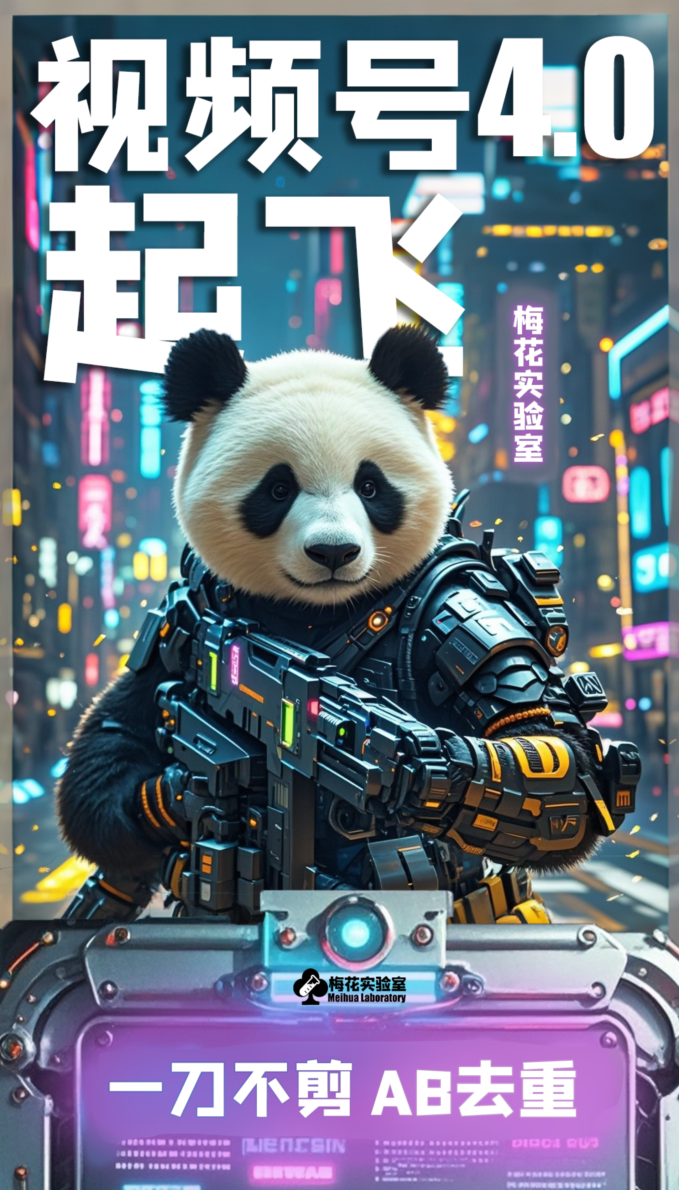 梅花实验窒微信视频号连怼玩法技巧起飞4.0一键AB破解版【深度解析】