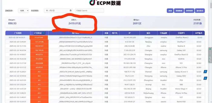 （14527期）抖音官方小游戏2025全网最新玩法，暴利赚钱项目，单机日入2000+