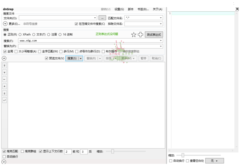 dnGrep文件搜索v4.5.41绿色版
