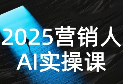 2025营销人Al实操课，AI营销抢跑实战，从Prompt到方案，效率碾压同行