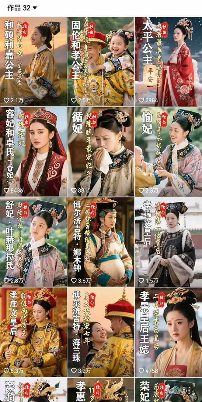 历史人物独白视频制作课，从剪辑配音到AI出图，声音克隆与背景音乐，涨粉22w+