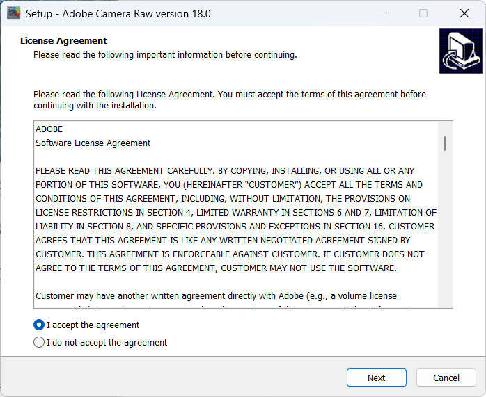 Adobe Camera Raw(RAW处理工具)v18.0.0中文版