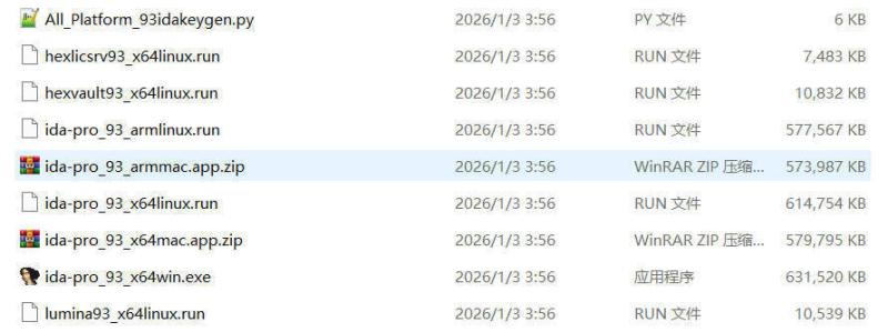 全平台IDA Pro 9.3beta泄露版+注册机