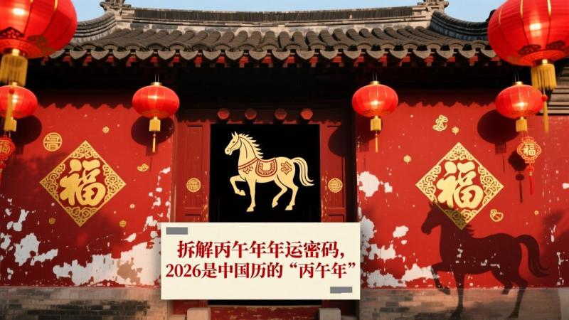 （17038期）付费文章：拆解丙午年年运密码，2026是中国历的“丙午年”