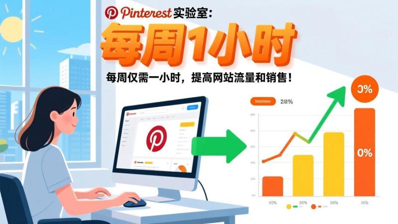 (17505期)Pinterest实验室:每周仅需一小时,提高网站流量和销售!