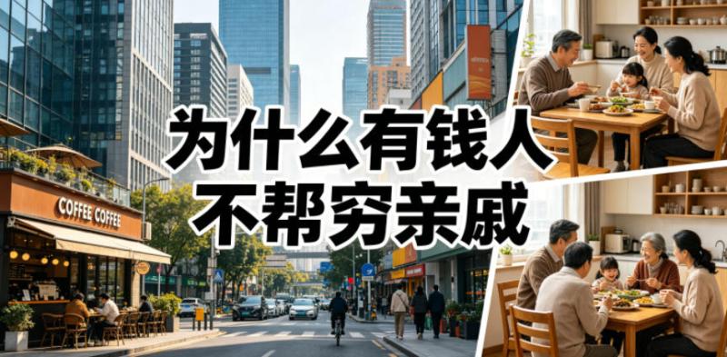 付费文章：为什么有钱人不帮穷亲戚？