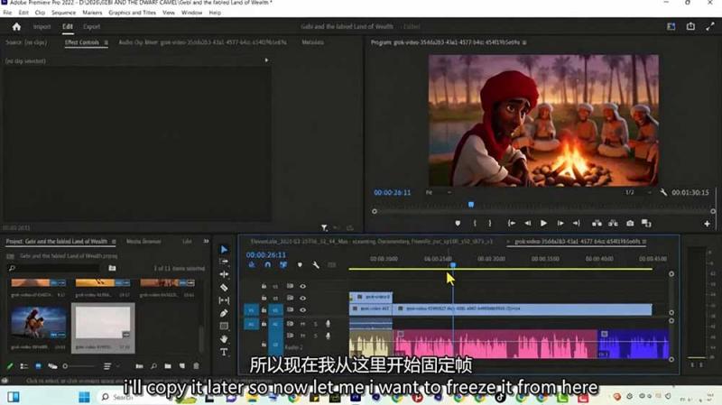 (19305期)Grok Imagine AI故事动画短片实战:电影级视觉效果+角色一致性+高级提示词+后期剪辑全流程 (19305期)Grok Imagine AI故事动画短片实战:电影级视觉效果+角色一致性+高级提示词+后期剪辑全流程