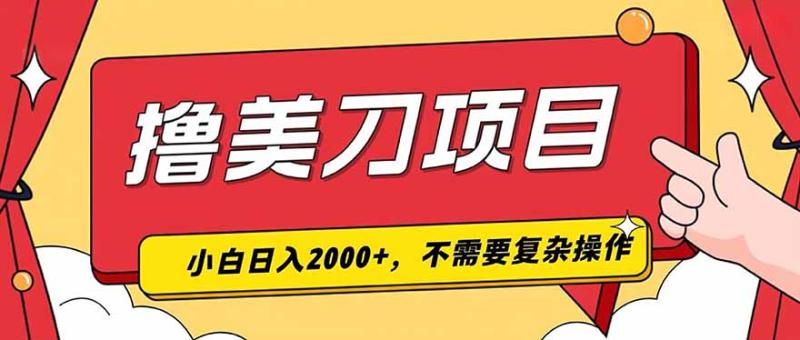 (19493期)撸美刀,单日收入2000+,小白可做 (19493期)撸美刀,单日收入2000+,小白可做