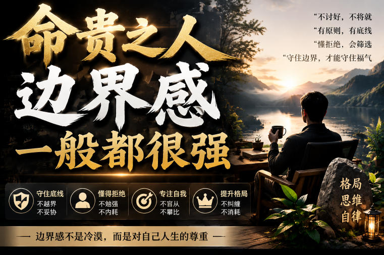 (19588期)付费文章:命贵之人,边界感一般都很强,从五大维度拆解建立强边界的实操方法 (19588期)付费文章:命贵之人,边界感一般都很强,从五大维度拆解建立强边界的实操方法