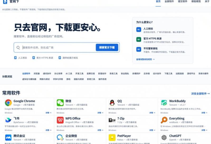 别再被垃圾下载站坑了！这个网站让你直达上100+款实用应用官方页面，小白可太需要了，官网下