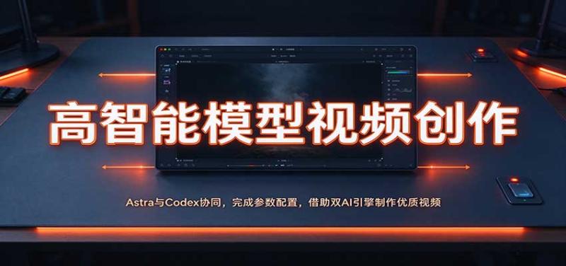 高智能模型视频创作：Astra与Codex协同，完成参数配置，借助双AI引擎制作优质视频