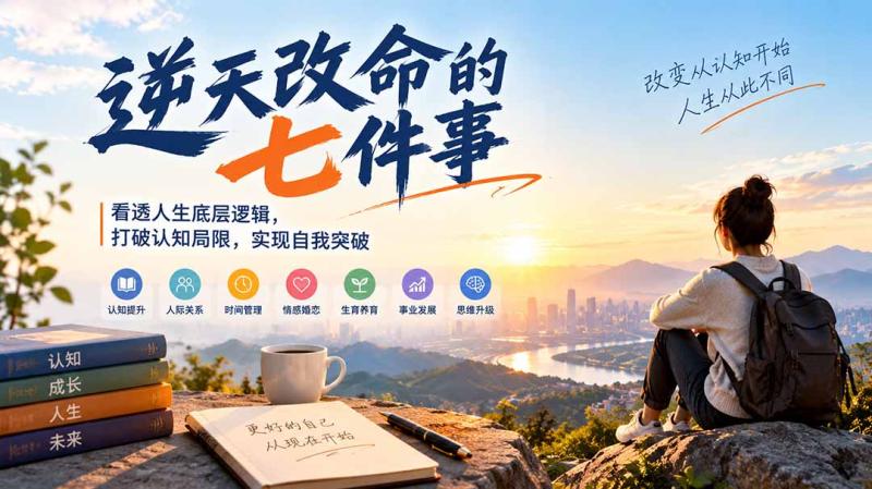 （21022期）付费文章：逆天改命的七件事，看透人生底层逻辑，打破认知局限，实现自我突破