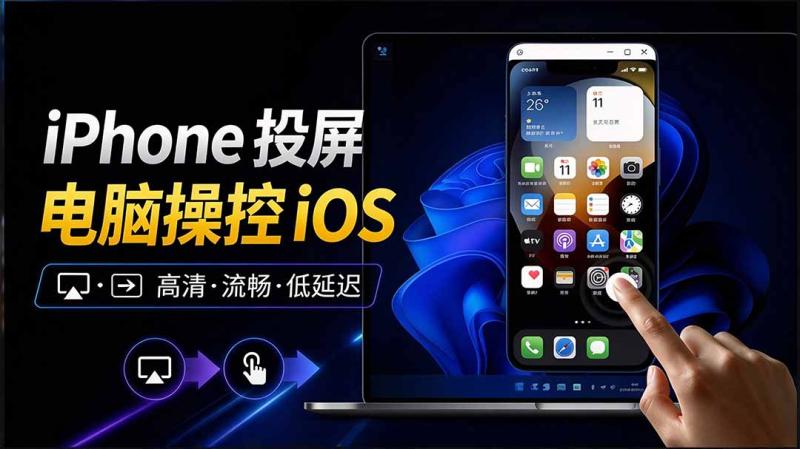 （21270期）iPhone 投屏到 Windows 电脑，还支持操控IOS系统，多台设备能同时上屏，有点意思 iPhoneMirror